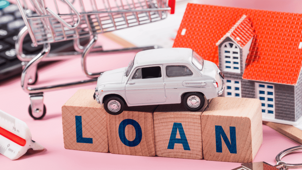 loanのブロックと車