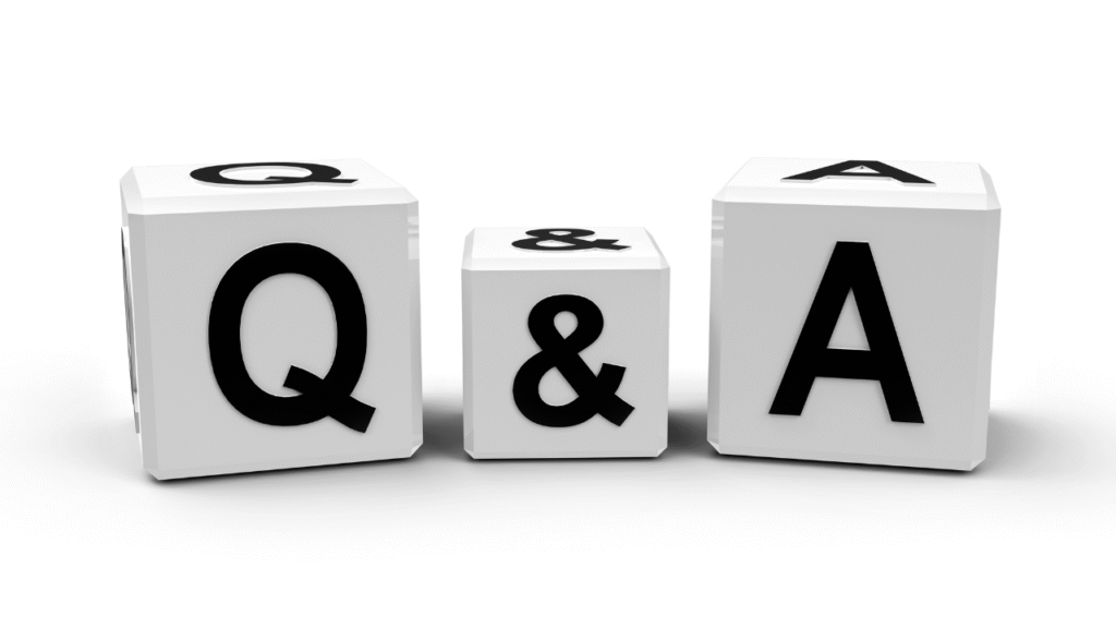 q&aのブロック