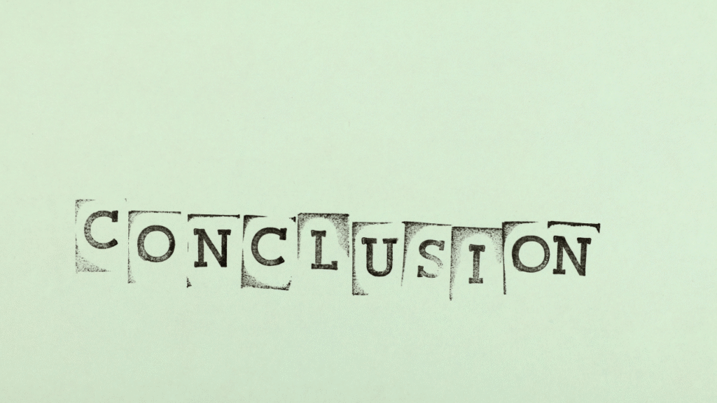 conclusionのスタンプ